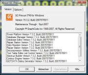 Bild 5: La version utilisée de GC-Prevue
