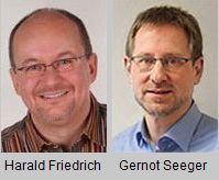 Harald Friedrich (TARGET 3001!), Gernot Seeger (Beta Layout GmbH)