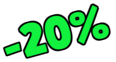 20% Rabatt