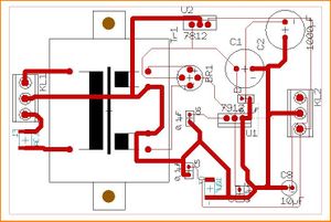 Das dazu gehörende Layout