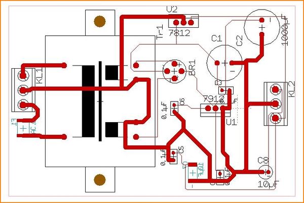Das dazu gehörende Layout