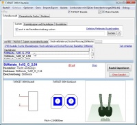 Steckverbinder im Bauteilbrowser bei Klick auf dessen Sidebar-Symbol