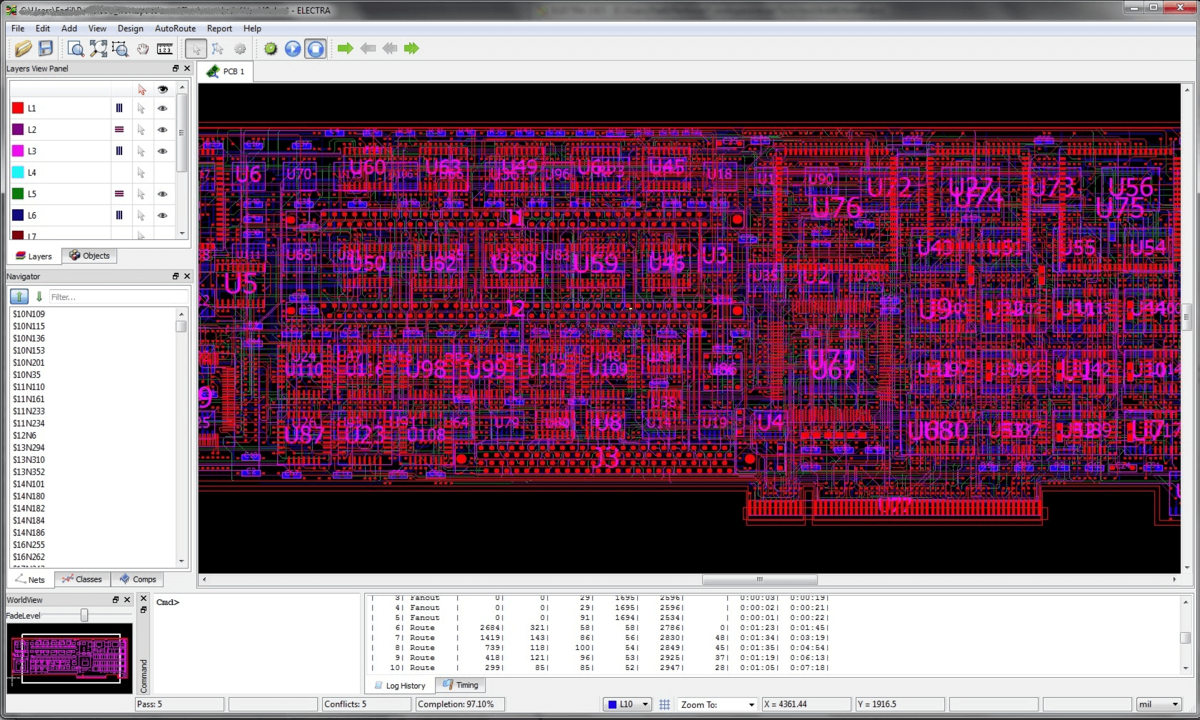 ELECTRA – TARGET 3001! PCB Design Freeware ist eine Layout CAD Software ...