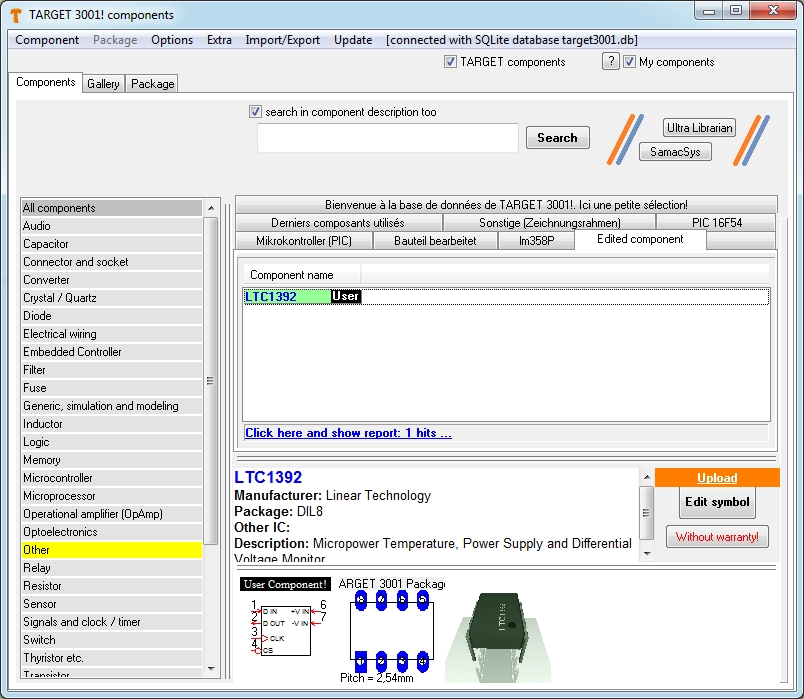 New component created