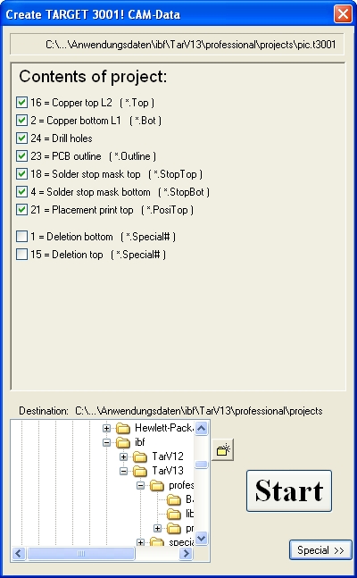 GC-Prevue - TARGET 3001! PCB Design Freeware is a Layout CAD Software