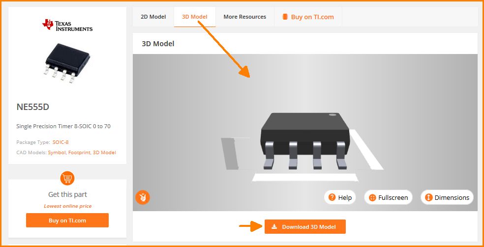 Load 3D model