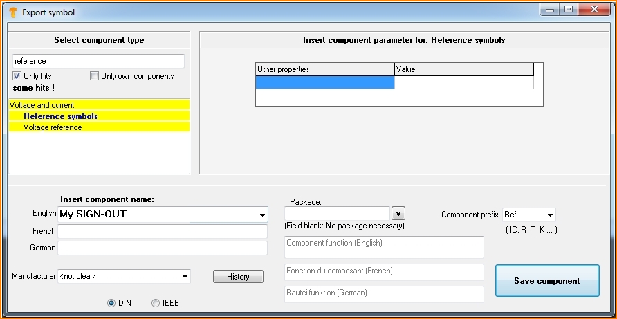 Dialog:Export symbol