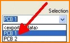 Selection of data when creating Gerbers