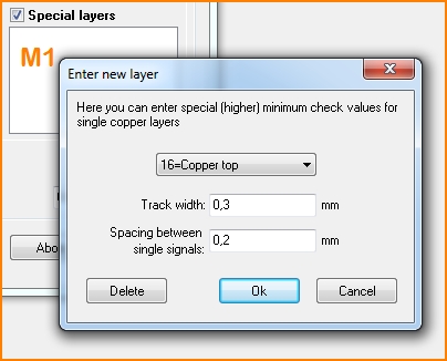 Special layer