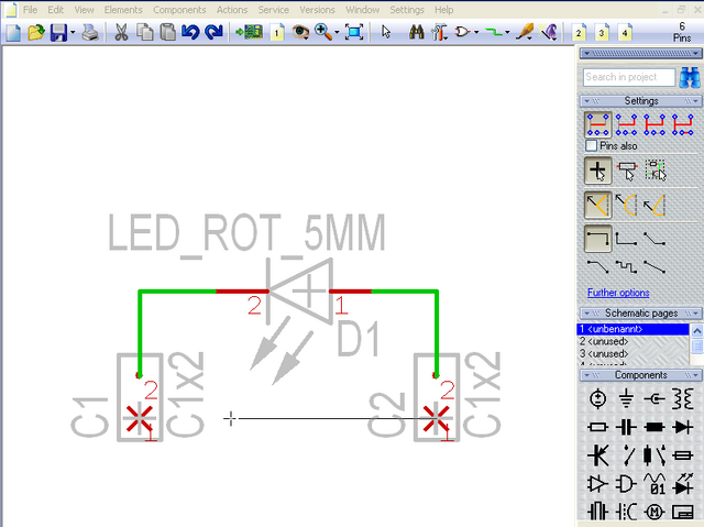File:Schematic9.png - TARGET 3001! PCB Design Freeware is a Layout CAD ...