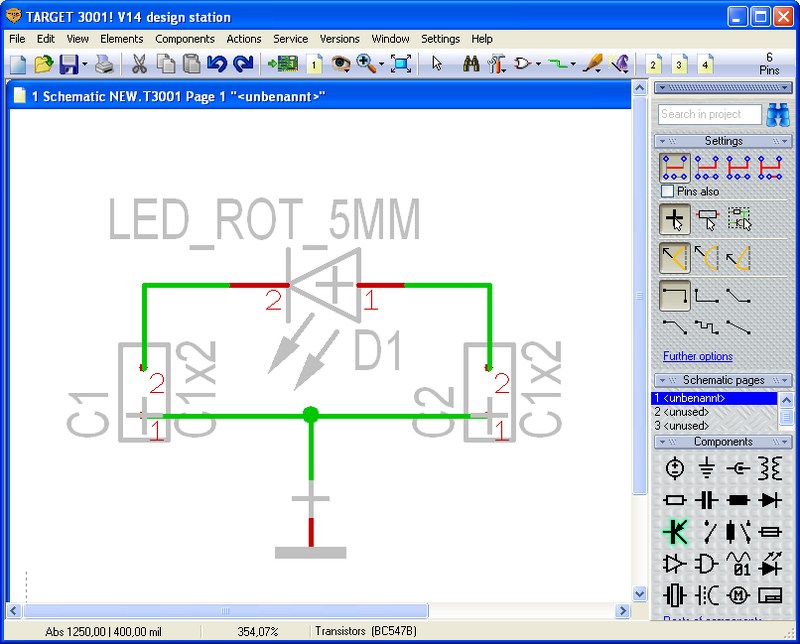 File:Schematic9d.png - TARGET 3001! PCB Design Freeware is a Layout CAD ...