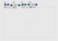Placement on top of the board outline