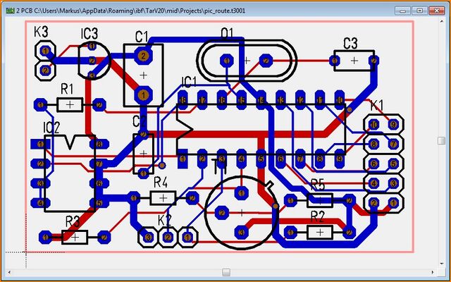 File:Pic route2.jpg - TARGET 3001! PCB Design Freeware is a Layout CAD ...