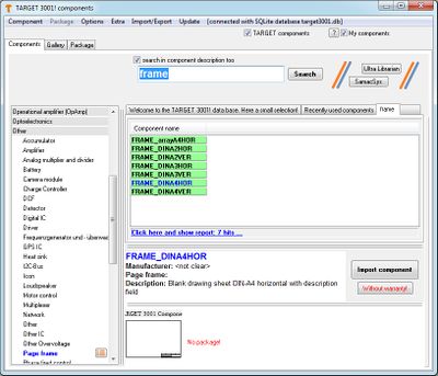 Find a frame like a component